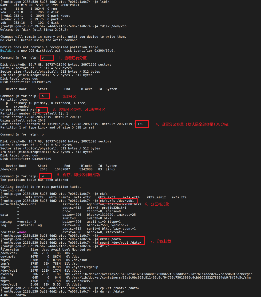 output